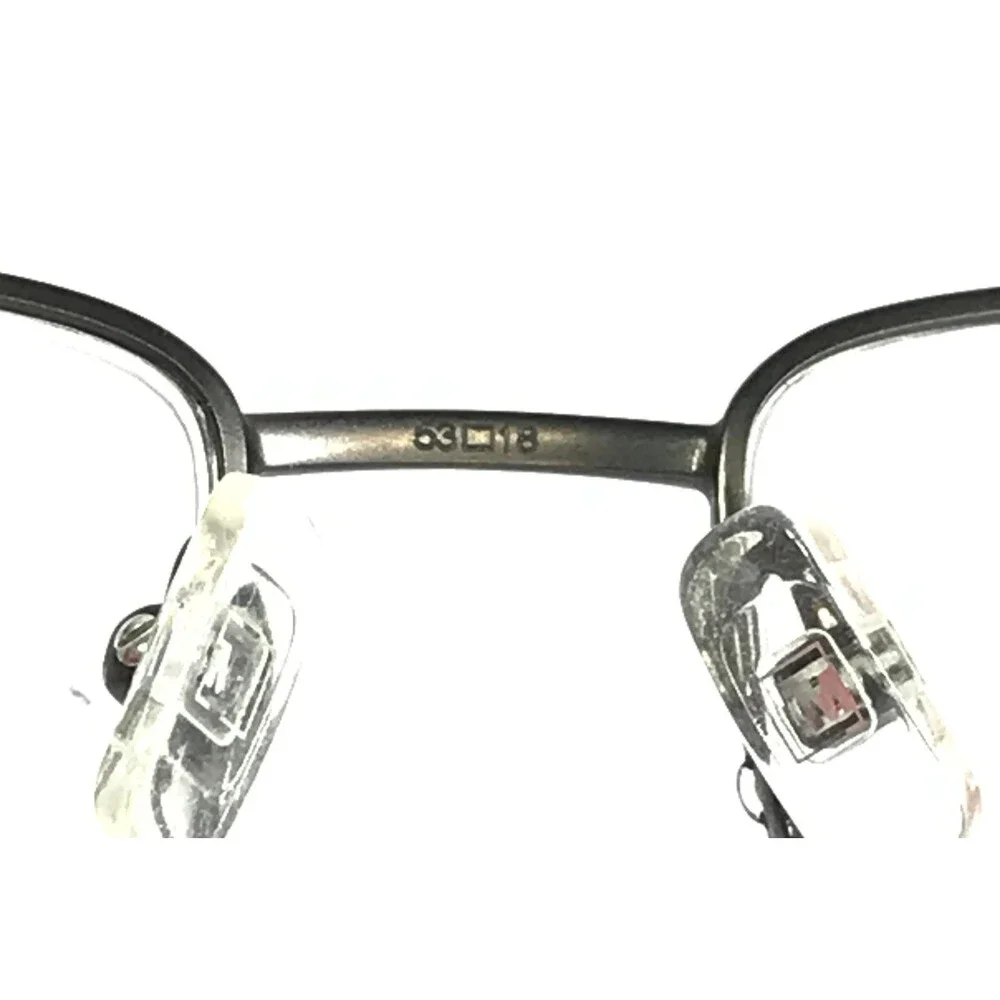 Marchon NYC Eyeglasses Frames EAST SIDE LUDLOW 033 Gunmetal Titanium 53-18-140